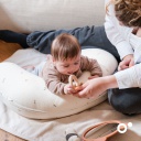 Coussin DOOMO Twisty 2 en 1 (Sweaty Cream)