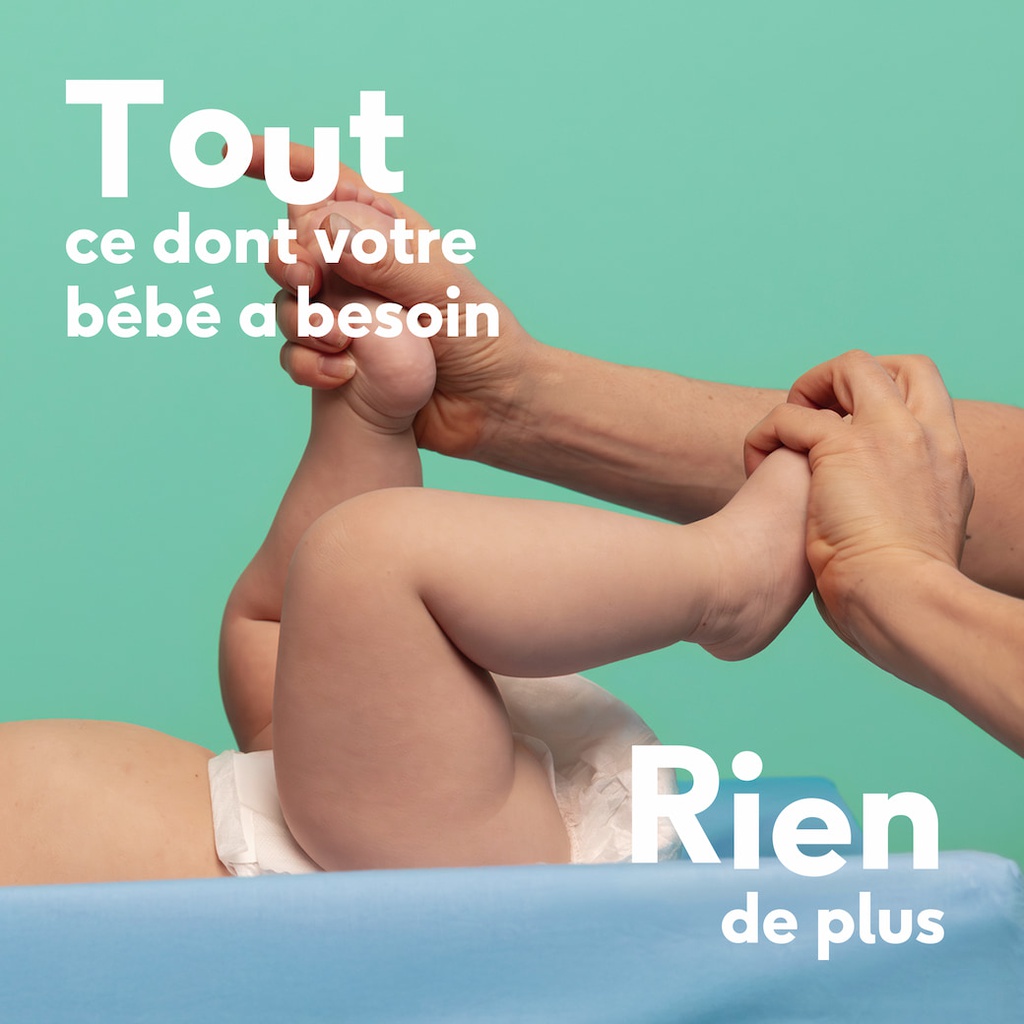 Naïf - Lingettes à l'eau (3x54 lingettes)