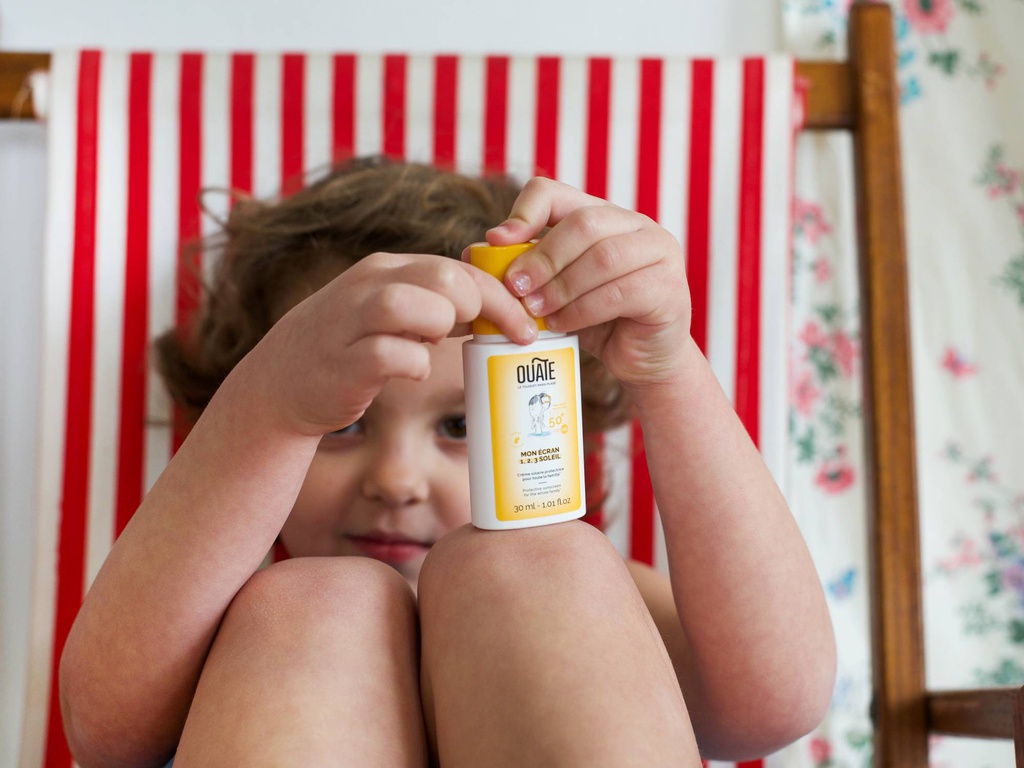 Ouate - Mon écran 1,2,3 soleil SPF50+
