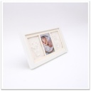 Cadre photo - empreinte argile