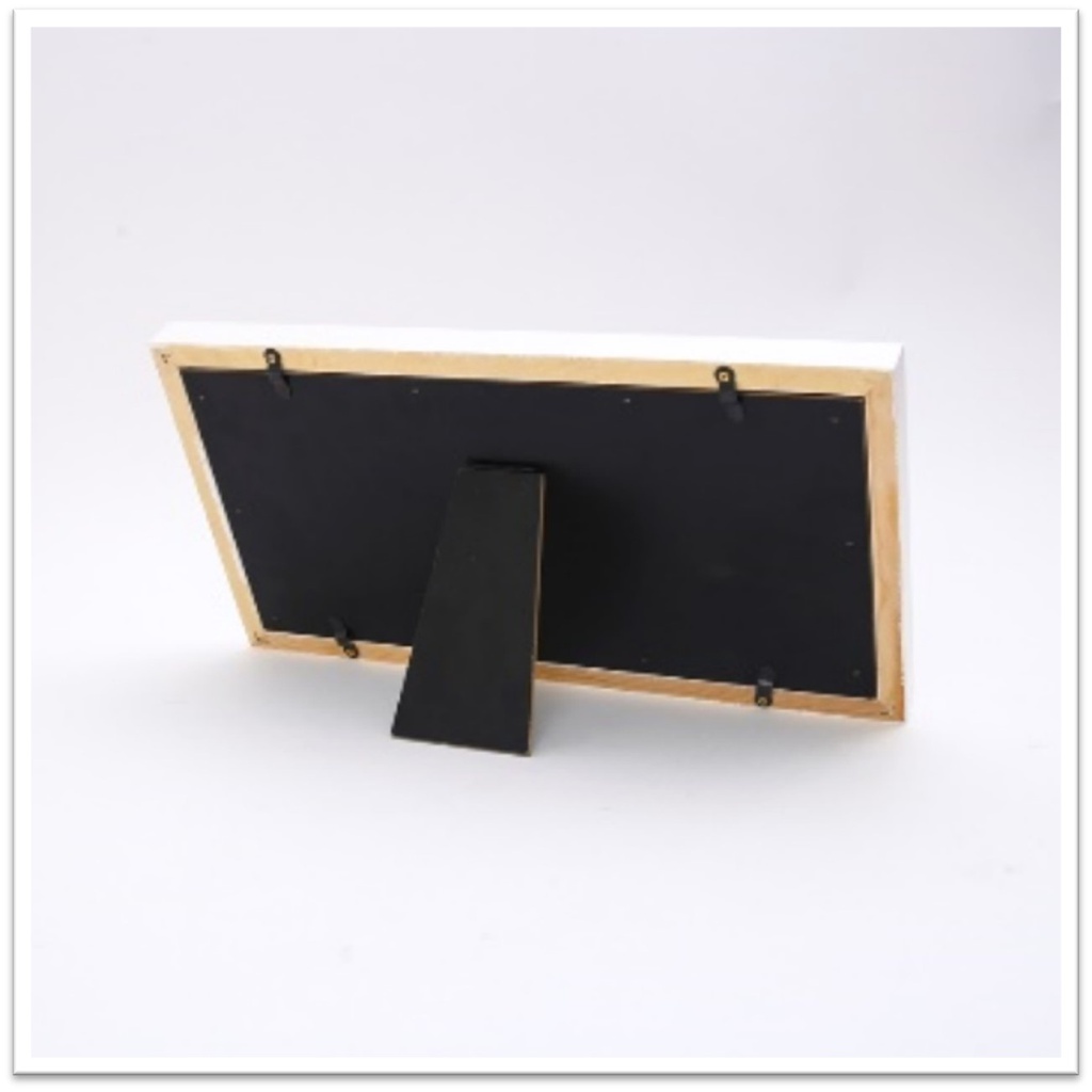 Cadre photo - empreinte argile