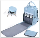 Sac à dos avec matelas à langer pliable
