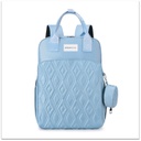 Sac à dos avec matelas à langer pliable