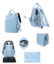 Sac à dos avec matelas à langer pliable