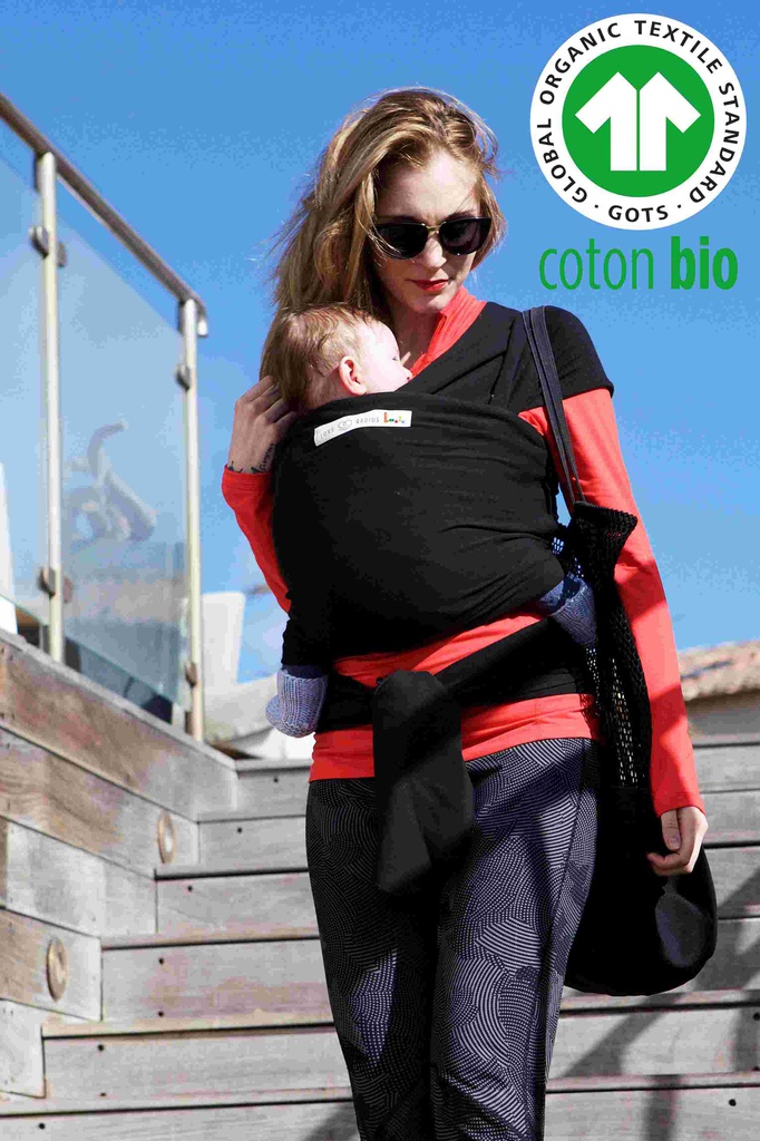 Echarpe Love Radius - Basic Bio - Presque noir