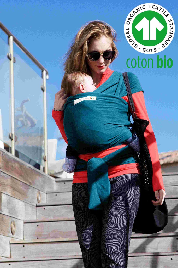 Echarpe Love Radius - Basic Bio - Bleu rétro