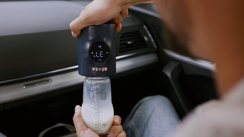 Chauffe-biberon Milk Nomad Night Blue Béaba