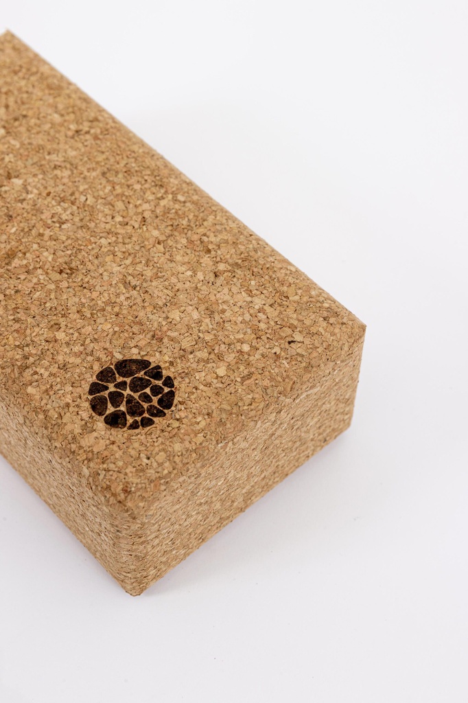 Blocs de yoga en liège naturel (x2)